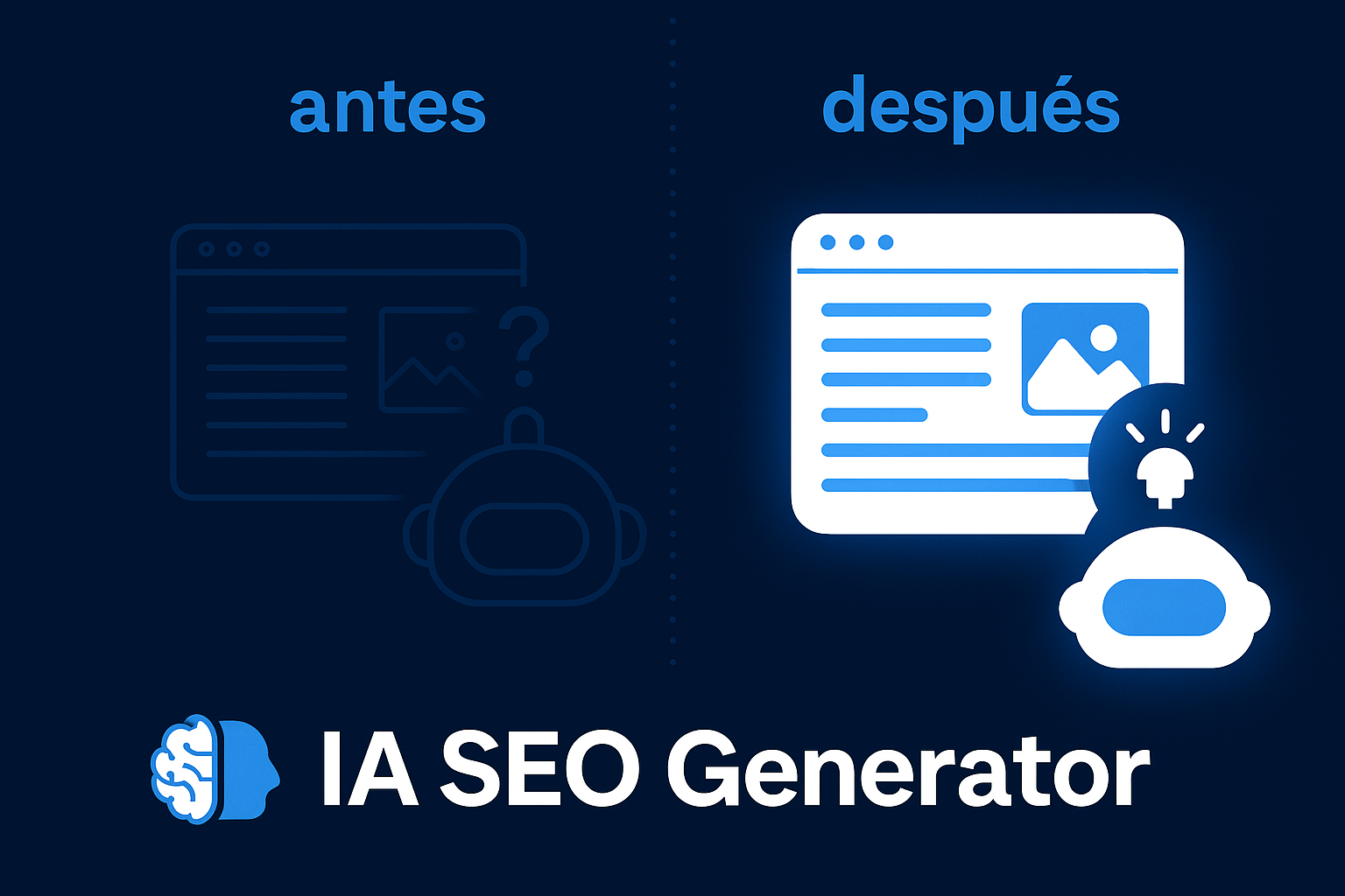 Cuando tu web se volvió invisible para la IA (y cómo evitarlo con IA SEO Generator)