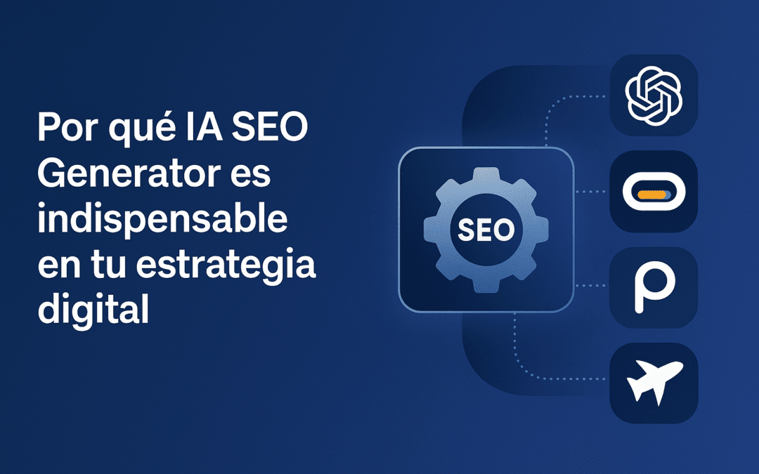 Por qué IA SEO Generator es indispensable en tu estrategia digital