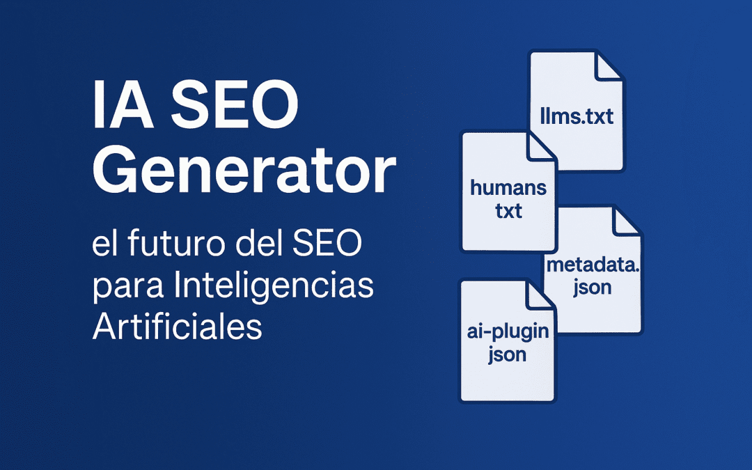 IA SEO Generator: el futuro del SEO para Inteligencias Artificiales