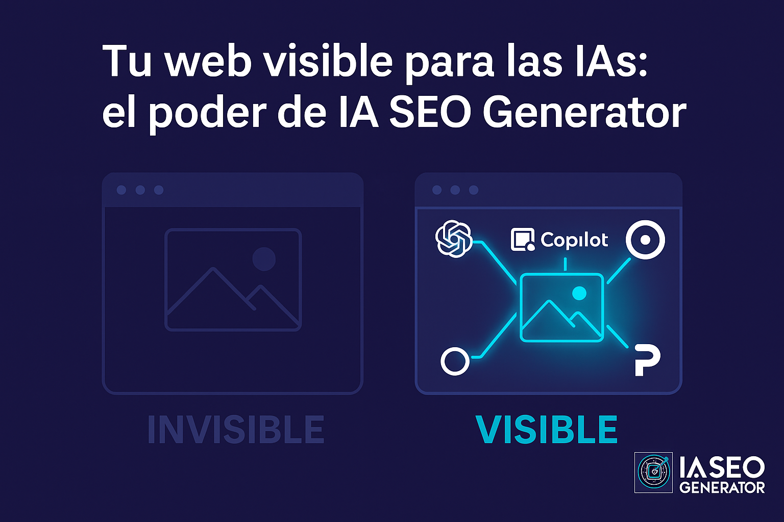 Tu web visible para las IAs: el poder de IA SEO Generator