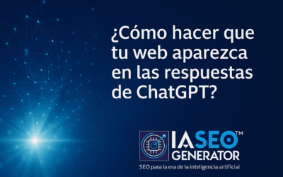Cómo hacer que tu web aparezca en las respuestas de ChatGPT