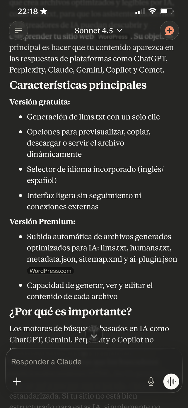 Claude: fetched IA SEO Generator