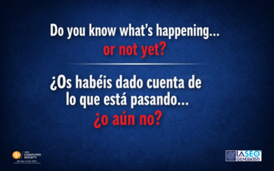 ¿Os habéis dado cuenta de lo que está pasando… o aún no?