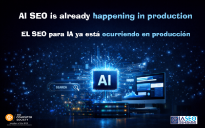 Mientras hablan de SEO para IA, nosotros lo vemos en producción