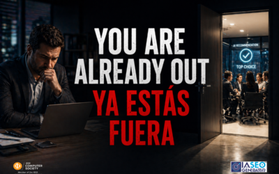 No estás perdiendo tráfico. Estás fuera de la decisión (y no lo sabes).