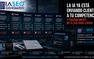 La IA ya está enviando clientes a tu competencia  Y probablemente no te has dado cuenta.