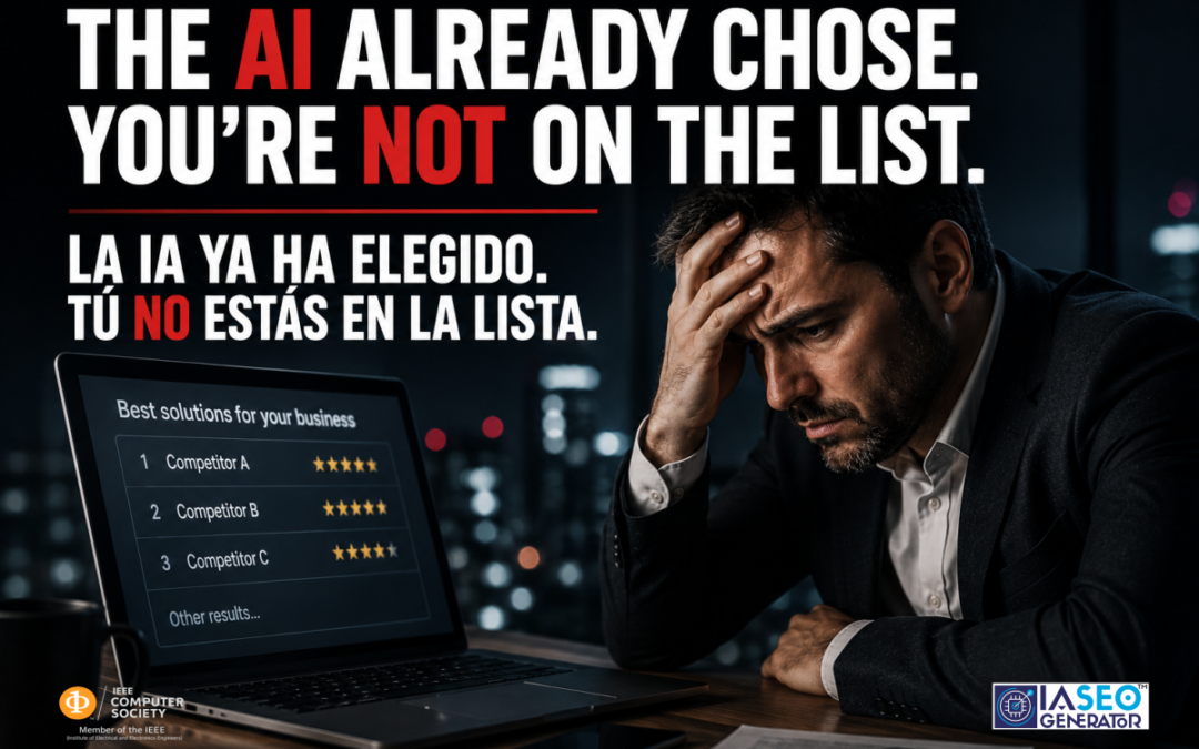 Tu competencia no te está ganando en Google. Te está ganando dentro de la respuesta de la IA