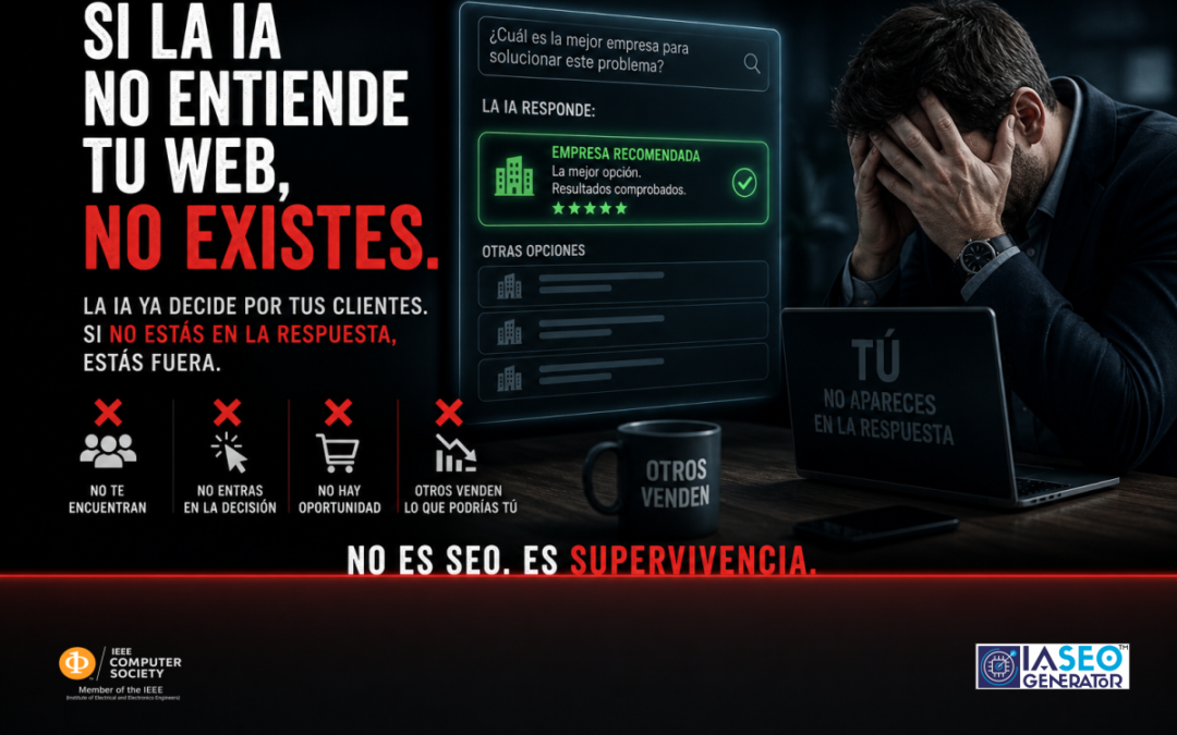 Tu empresa no desaparece en Google. Desaparece antes: en la decisión de la IA