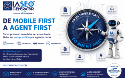 Google ya apunta hacia un mundo Agent First: tu web no solo debe ser encontrada, también debe ser comprendida por agentes de IA